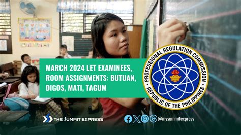 prc digos|Room Assignments March 2024 LET: Butuan, Digos, Mati, Tagum.